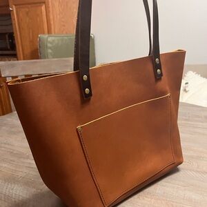 Portland leather classic large tote NWOT